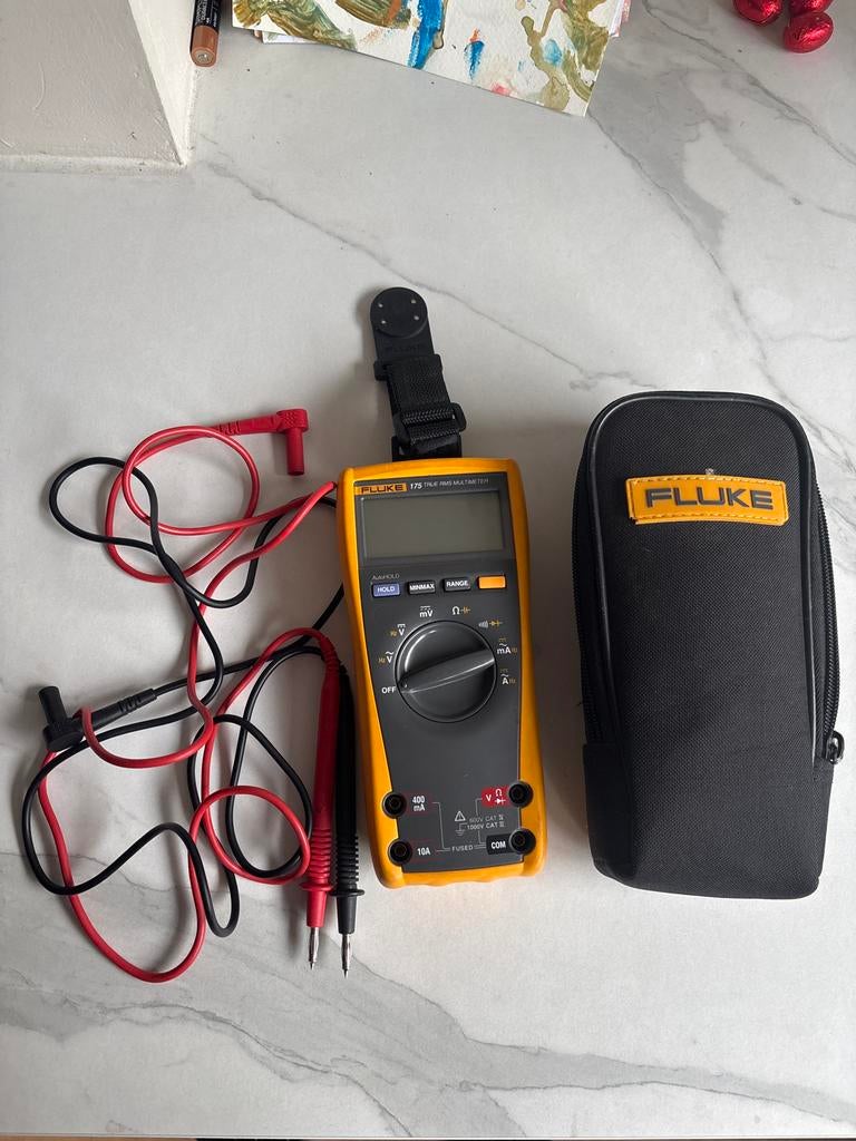 Fluke 175 True RMS Multimeter met draagtas, Ophalen of Verzenden, Zo goed als nieuw, Multimeter
