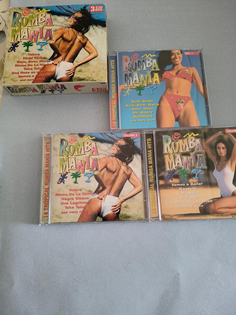 Rumba Mania 3 CD Boxset - Tropical Rumba Mania Hits, Ophalen, Gebruikt, Boxset
