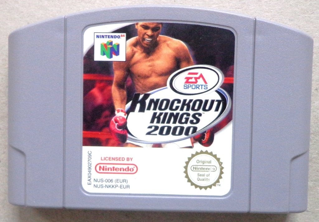 Knockout Kings 2000 voor de Nintendo 64, Spelcomputers en Games, Games | Nintendo 64, Gebruikt, 1 speler, Ophalen of Verzenden
