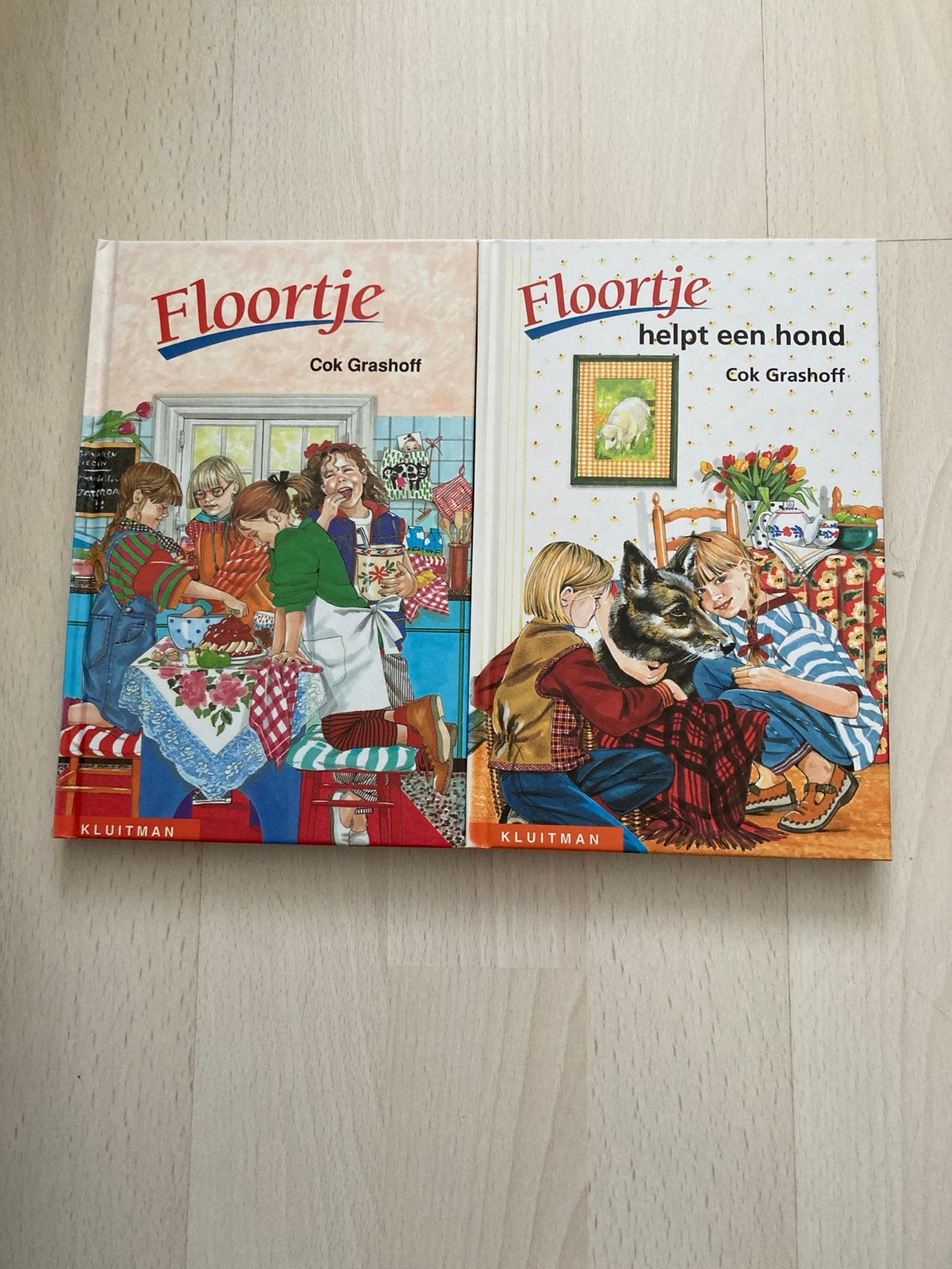 Floortje boeken - 2 delen van Kok Grashoff, Boeken, Ophalen of Verzenden, Zo goed als nieuw