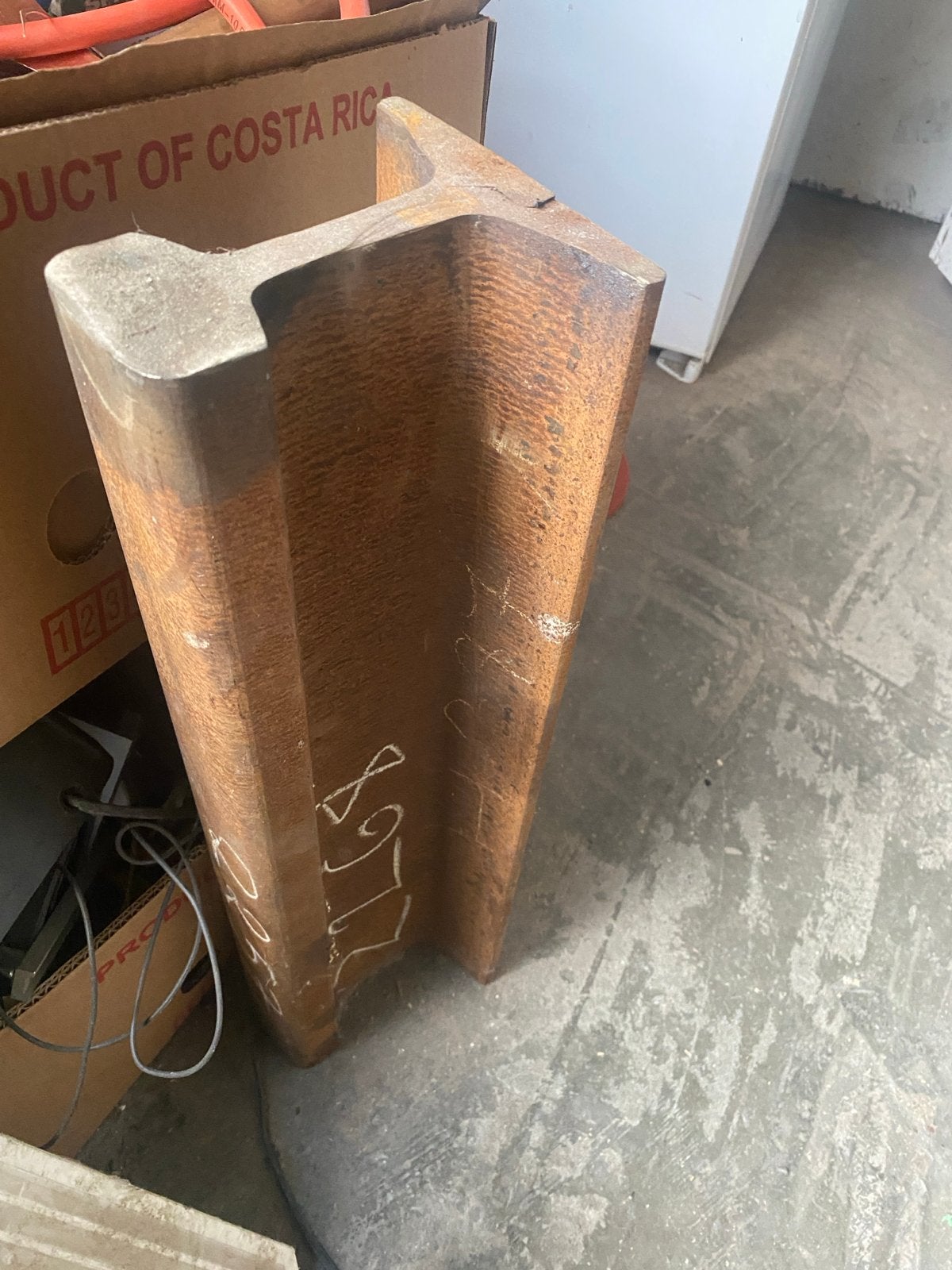 Stuk Treinrails 61 cm - Industrieel Decoratie/Hobbyproject, Ophalen, Nieuw, Trein, Overige typen