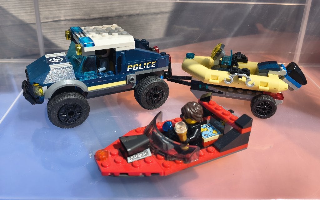 Lego 60272 Elite Politieboot / Police Boat Transport, City, Lego, Compleet, Ophalen of Verzenden