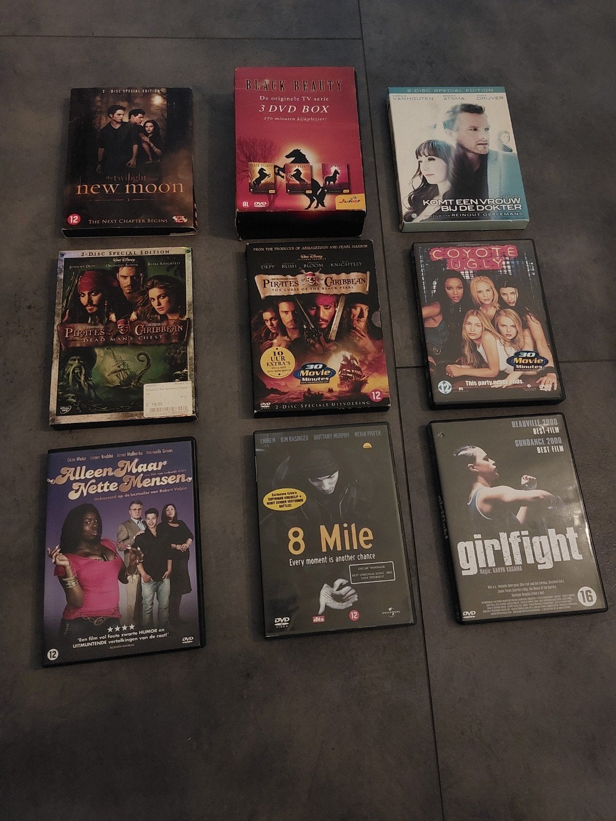 Verschillende dvds, Alle leeftijden, Ophalen, Zo goed als nieuw