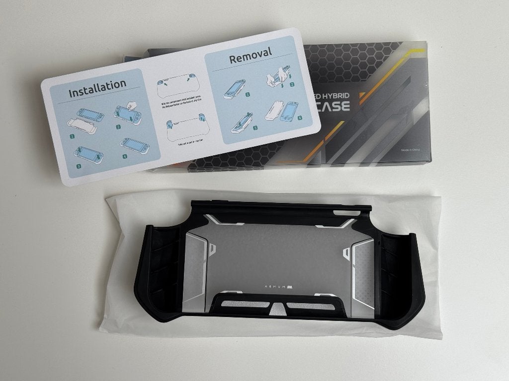Nintendo Switch Grip Case - Mumba Blade Series - Zwart, Ophalen of Verzenden, Gebruikt, Switch, Overige typen