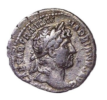 Romeinse munt Hadrianus – Denarius - Rome, Verzenden, Italië, Losse munt, Zilver