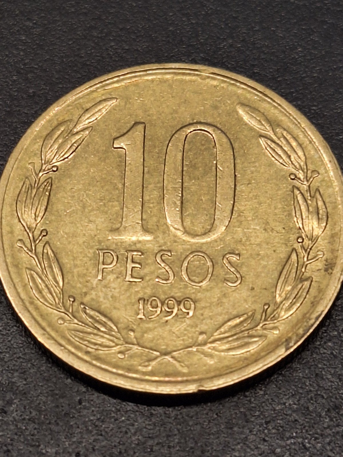 Chili 10 pesos 1999, Ophalen of Verzenden, Zuid-Amerika