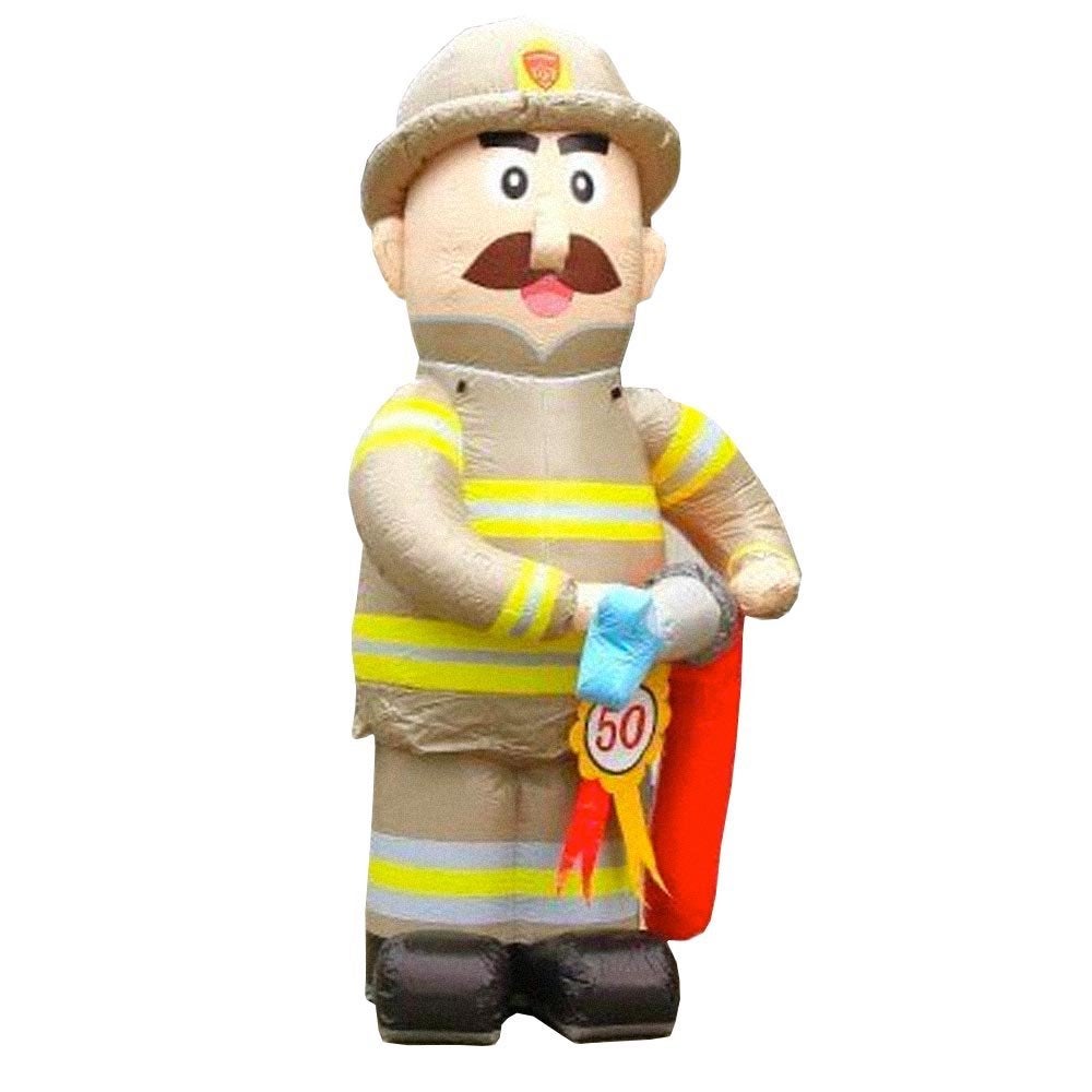 abraham brandweer brandweerman opblaasfiguur blikvanger huur, Ophalen, Zo goed als nieuw, Abraham of Sarah