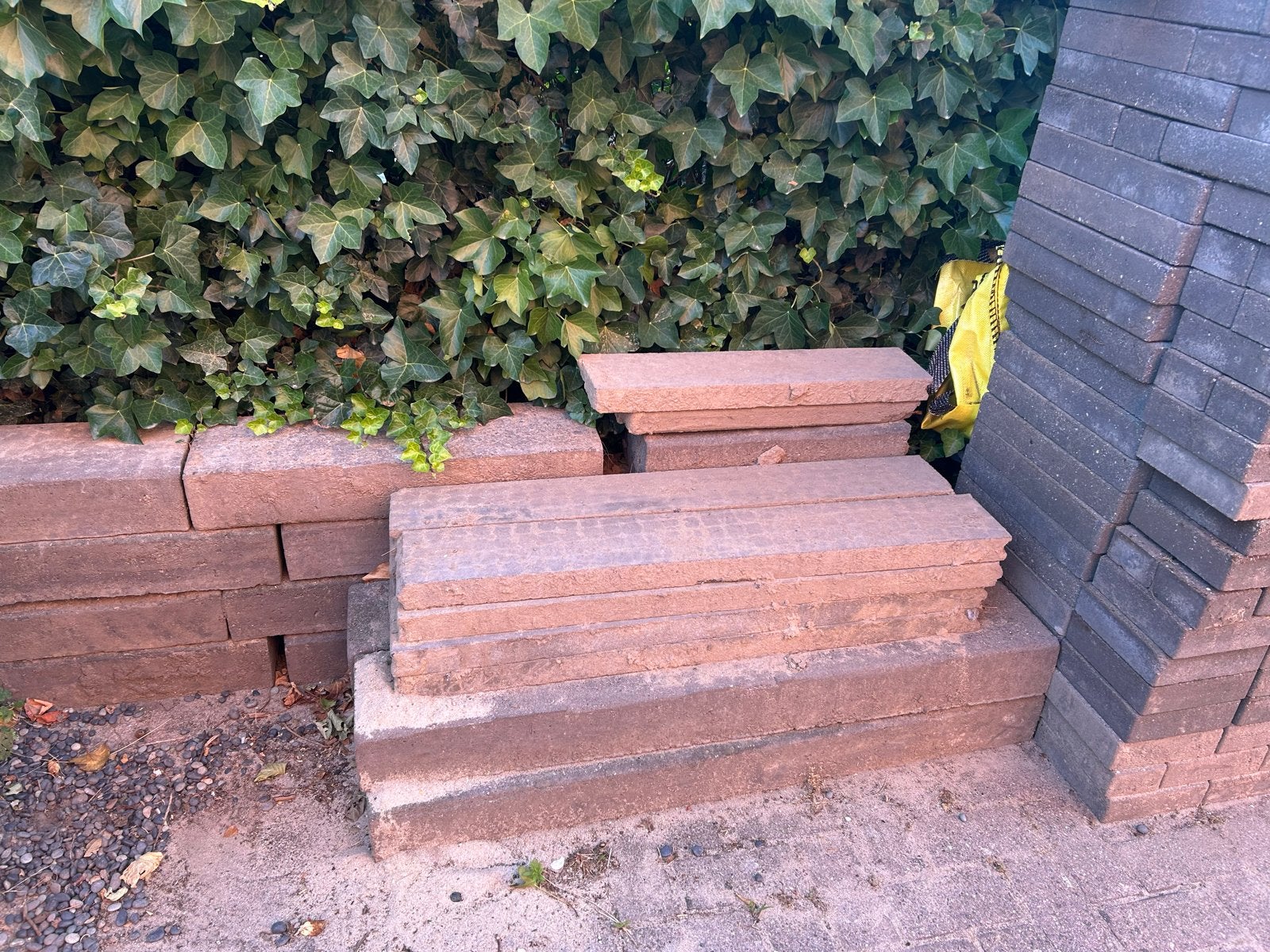 Betonbielzen, Tuin en Terras, Ophalen, Gebruikt, 100 tot 200 cm, Biels