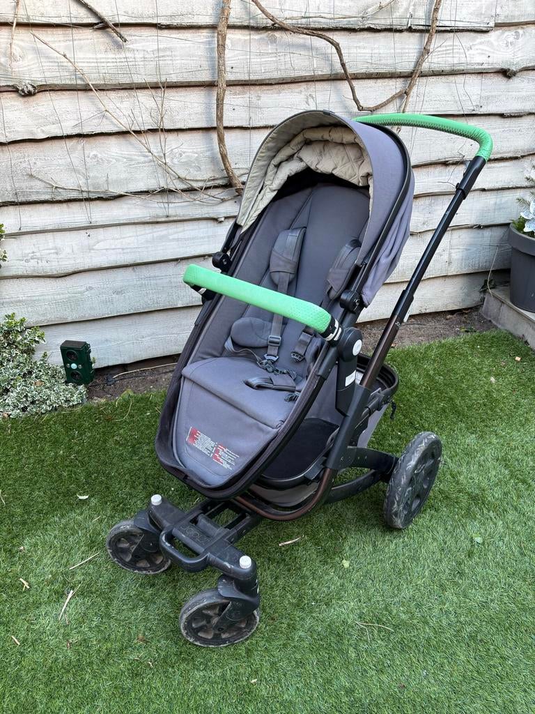 Joolz Geo Grijs Combiwagen met Veel Accessoires, Gebruikt, Combiwagen, Verstelbare duwstang, Ophalen