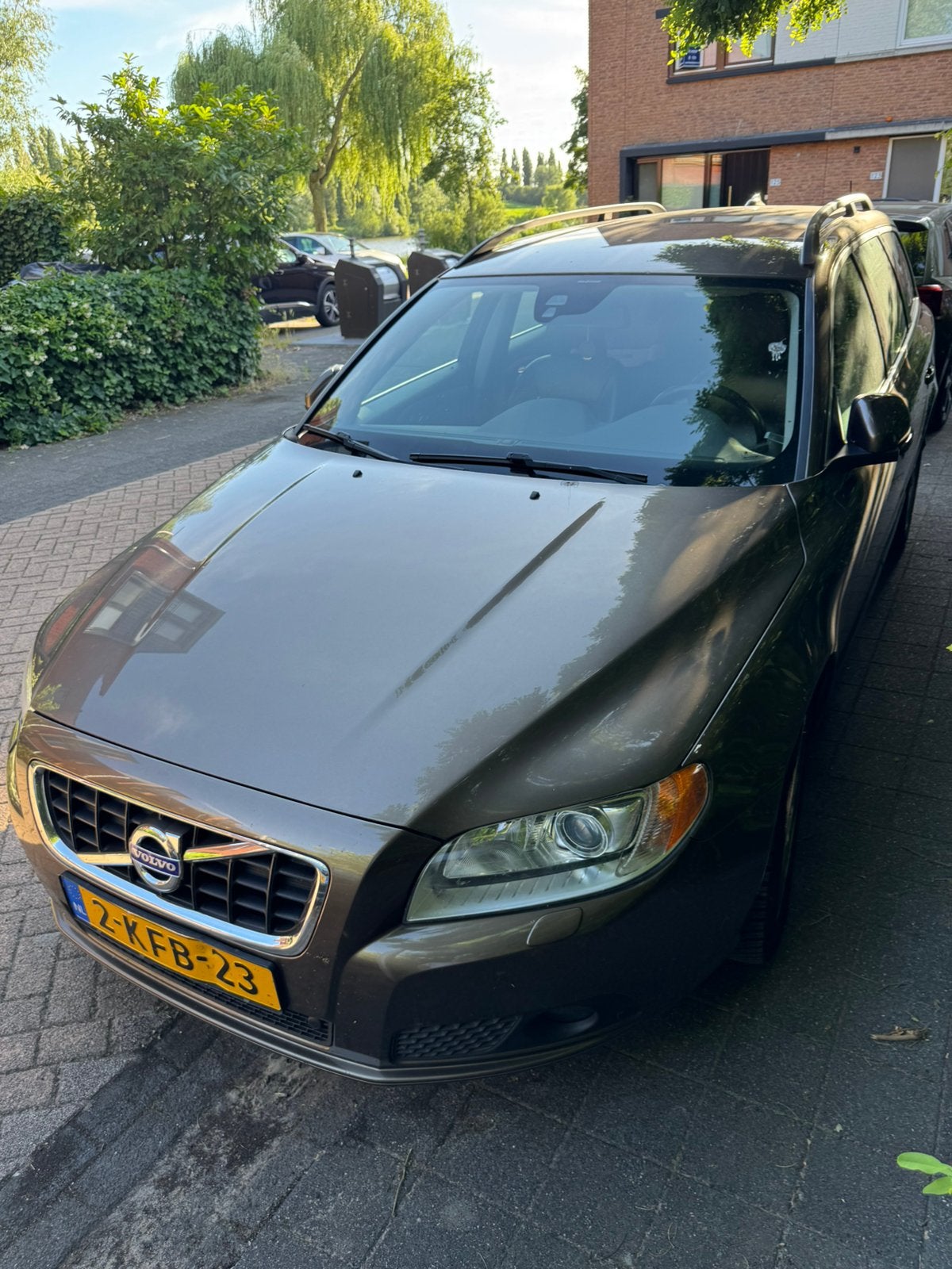 Volvo V70 D4 120KW 2013 Bruin, Voorwielaandrijving, 163 pk, V70, Stationwagon