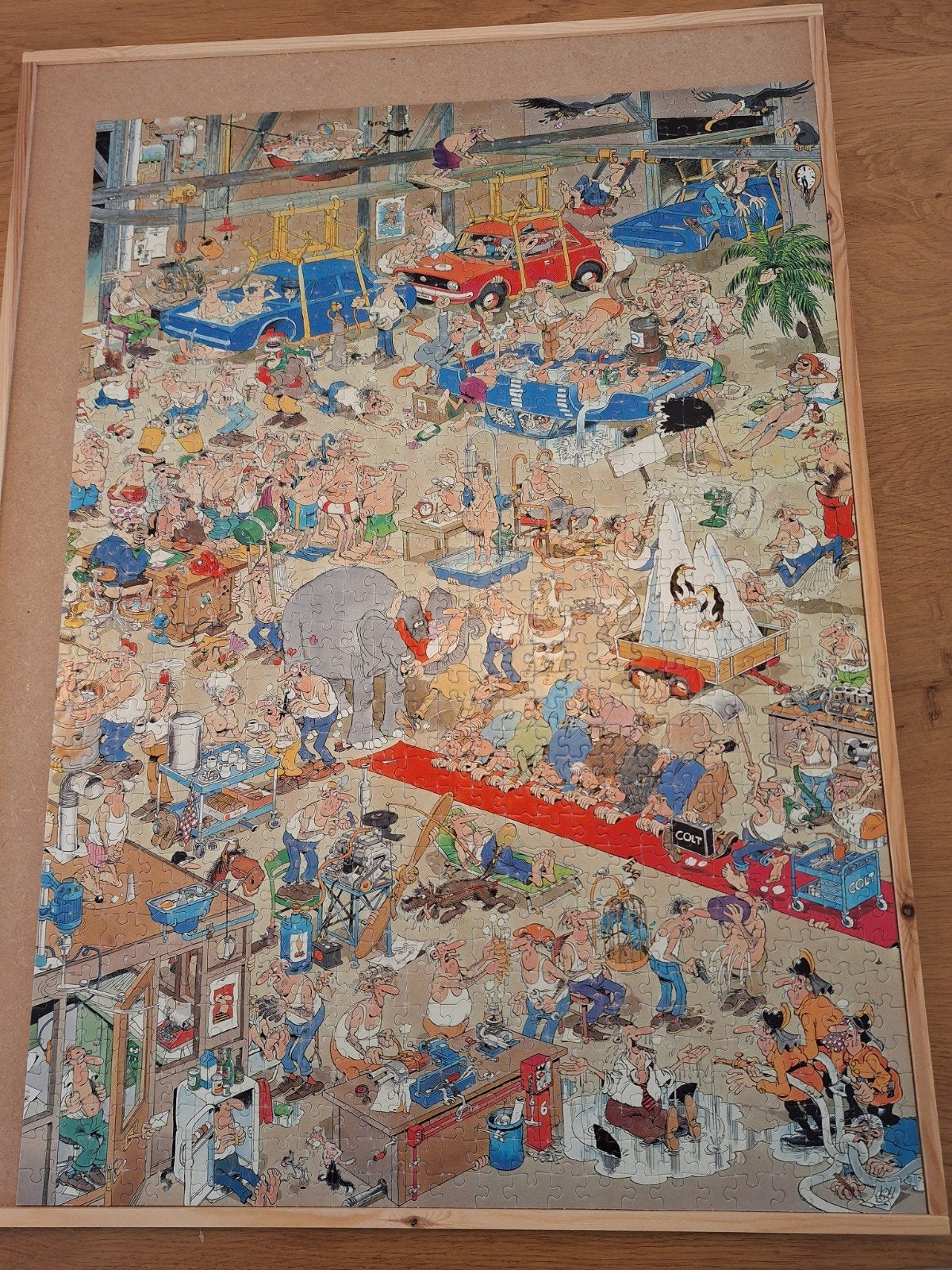 Some like it hot., Ophalen of Verzenden, 500 t/m 1500 stukjes, Gebruikt, Legpuzzel