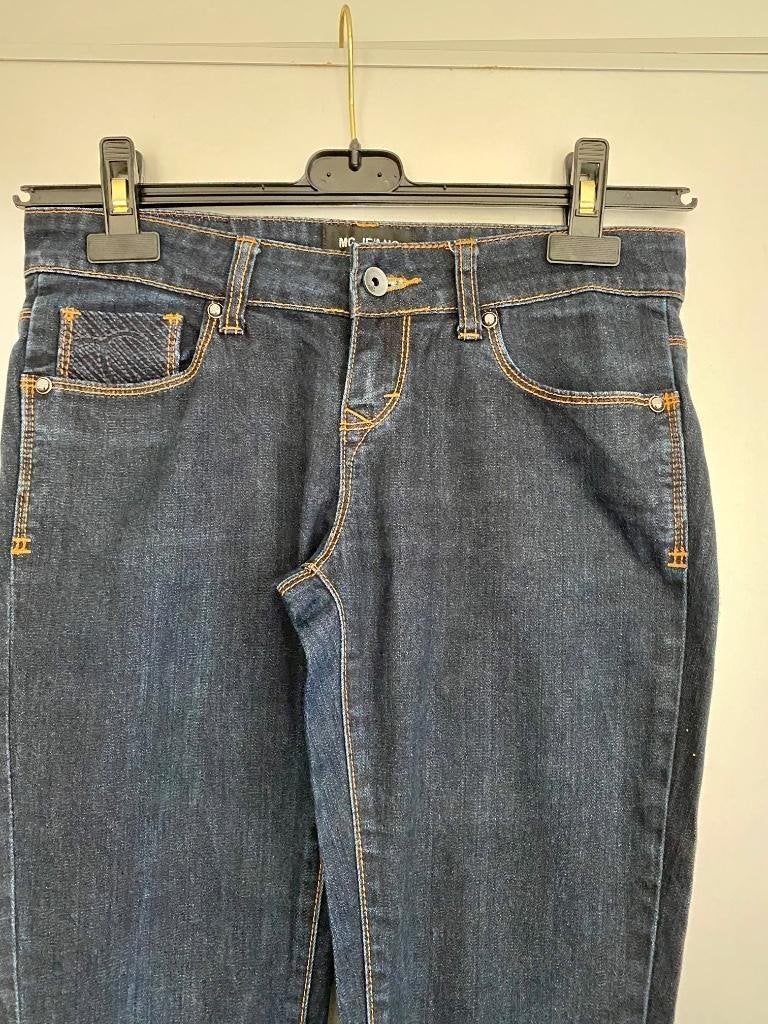 E1026 MC Jeans mt. 28=S=36 spijkerbroek broek spijker blauw, Blauw, Ophalen of Verzenden, Zo goed als nieuw, MC Jeans