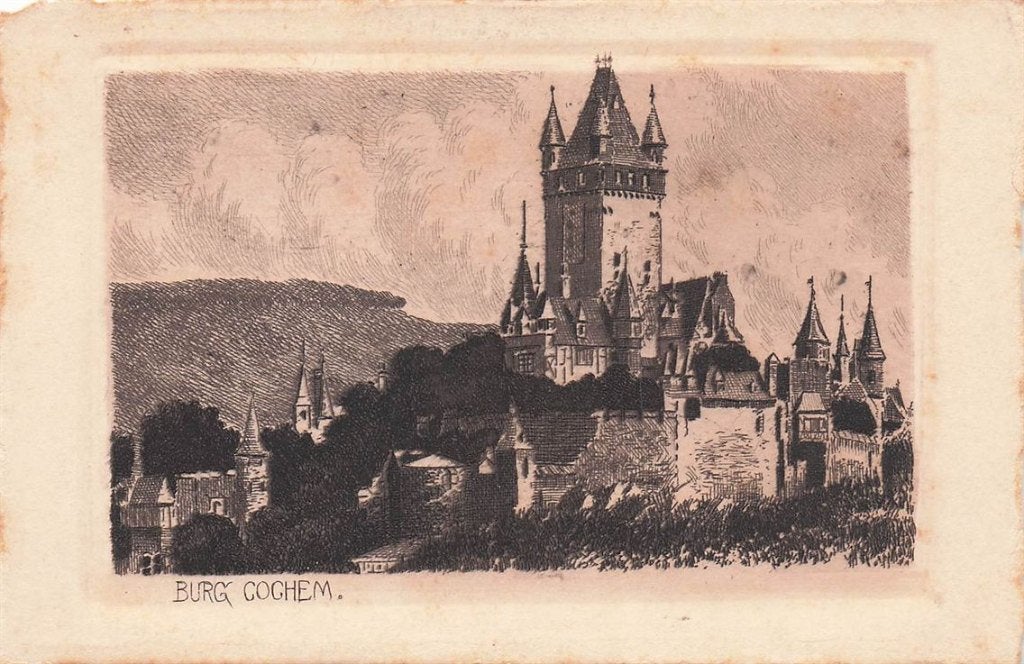 703-219-039 Burg Cochem, Verzenden, Voor 1920, Duitsland