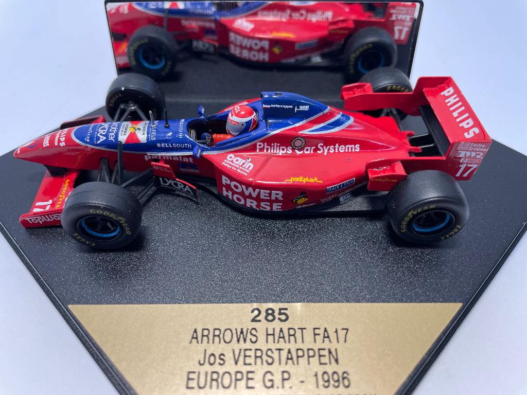Arrows Hart FA17 Jos Verstappen Europe G.P. 1997, Ophalen of Verzenden, Zo goed als nieuw, Formule 1