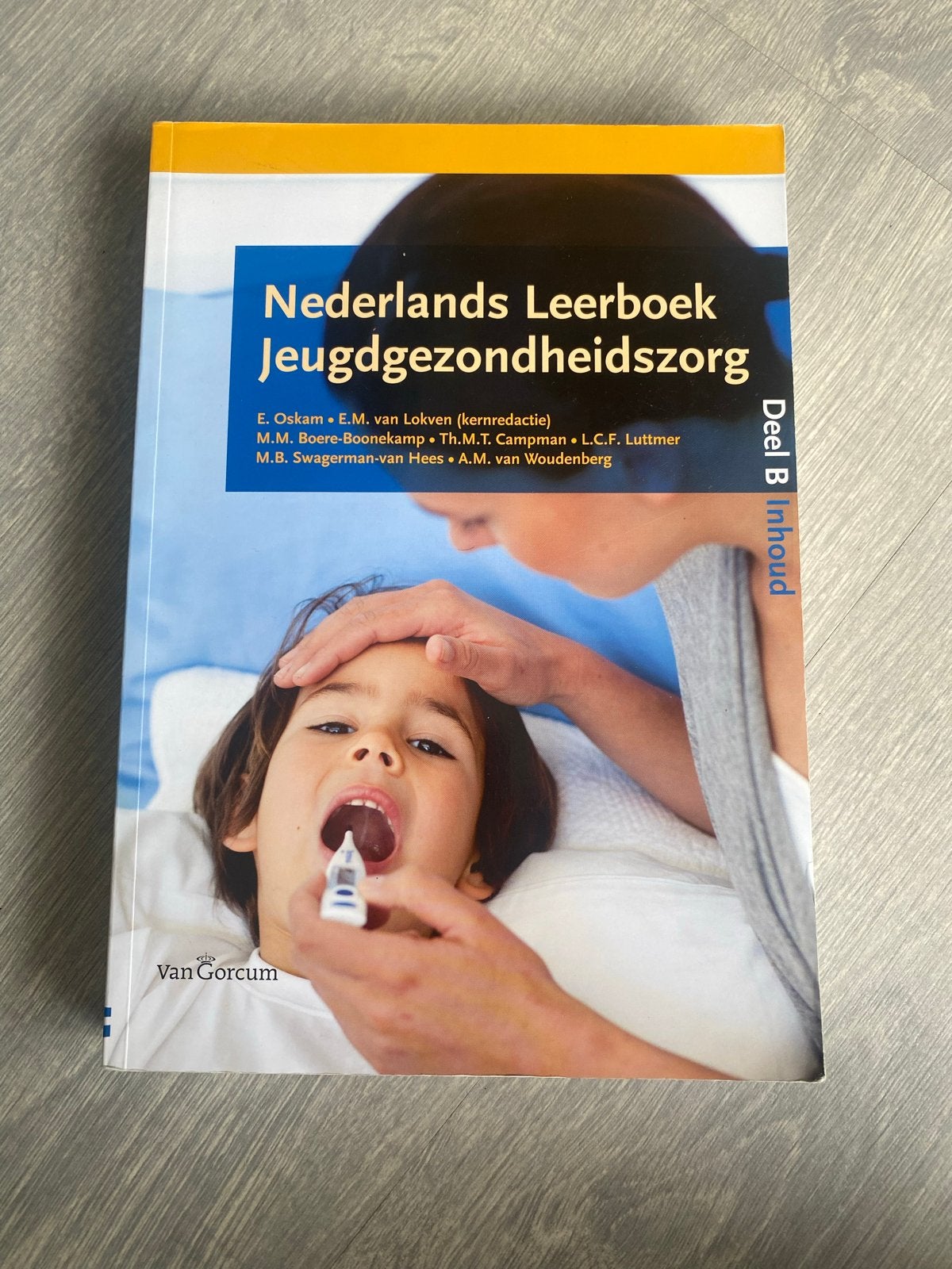 Nederlands Leerboek Jeugdgezondheidszorg Deel B, Ophalen, Gamma, Gelezen, HBO