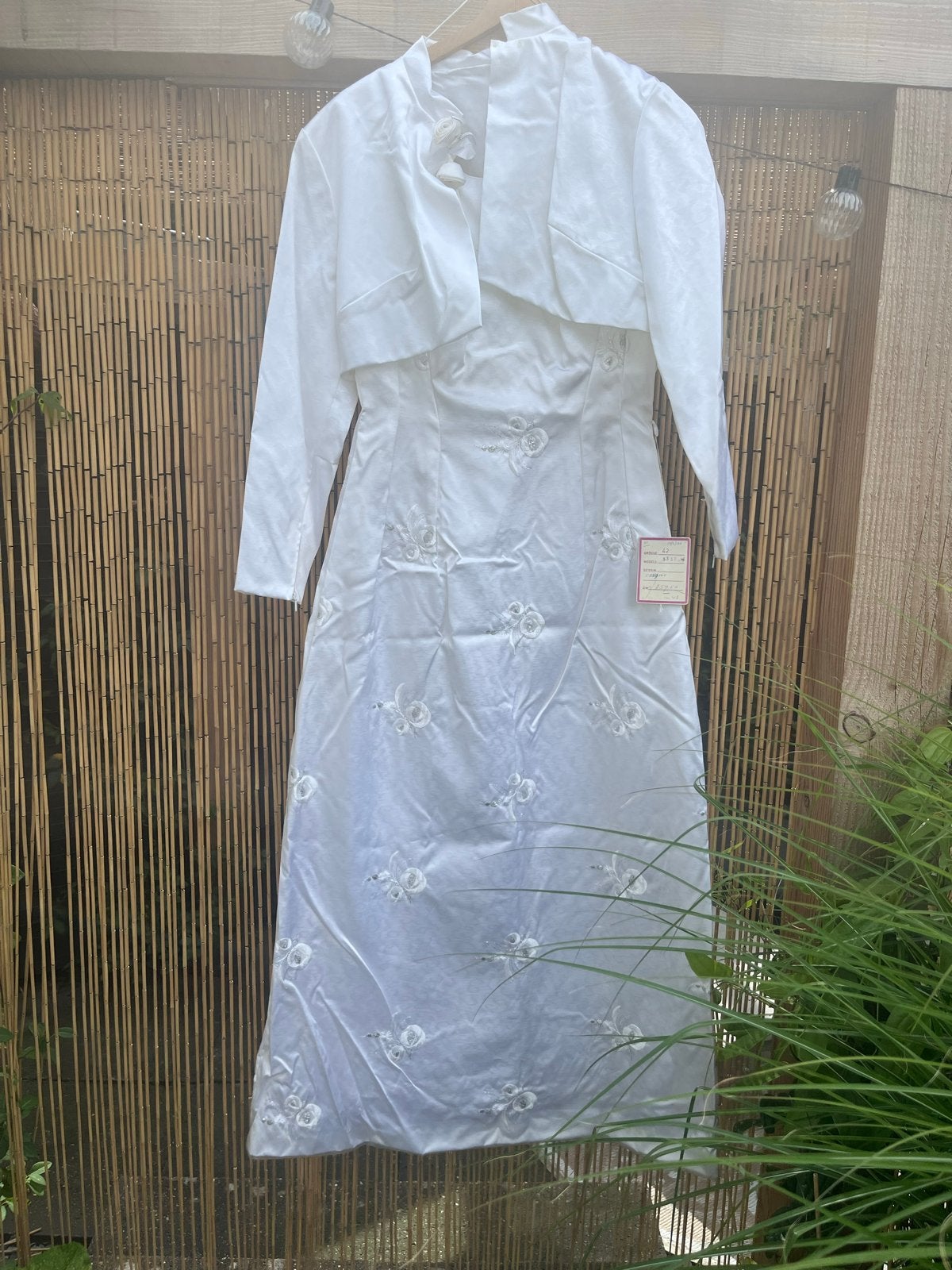 vintage trouwjurk, Kleding | Dames, Trouwkleding en Trouwaccessoires, Ophalen of Verzenden, Nieuw, Wit, Trouwjurk