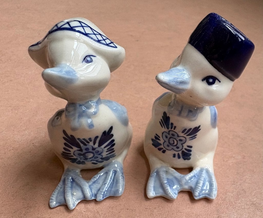 Leuk peper- en zoutstel, porselein, Ophalen of Verzenden