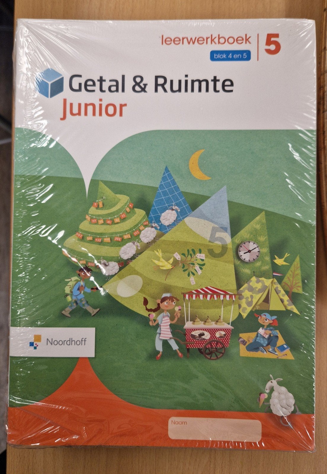 Getal & Ruimte Junior leerwerkboeken (groep 5) blok 4 en 5, Ophalen of Verzenden, Nieuw, Overige niveaus, Noordhoff Uitgevers