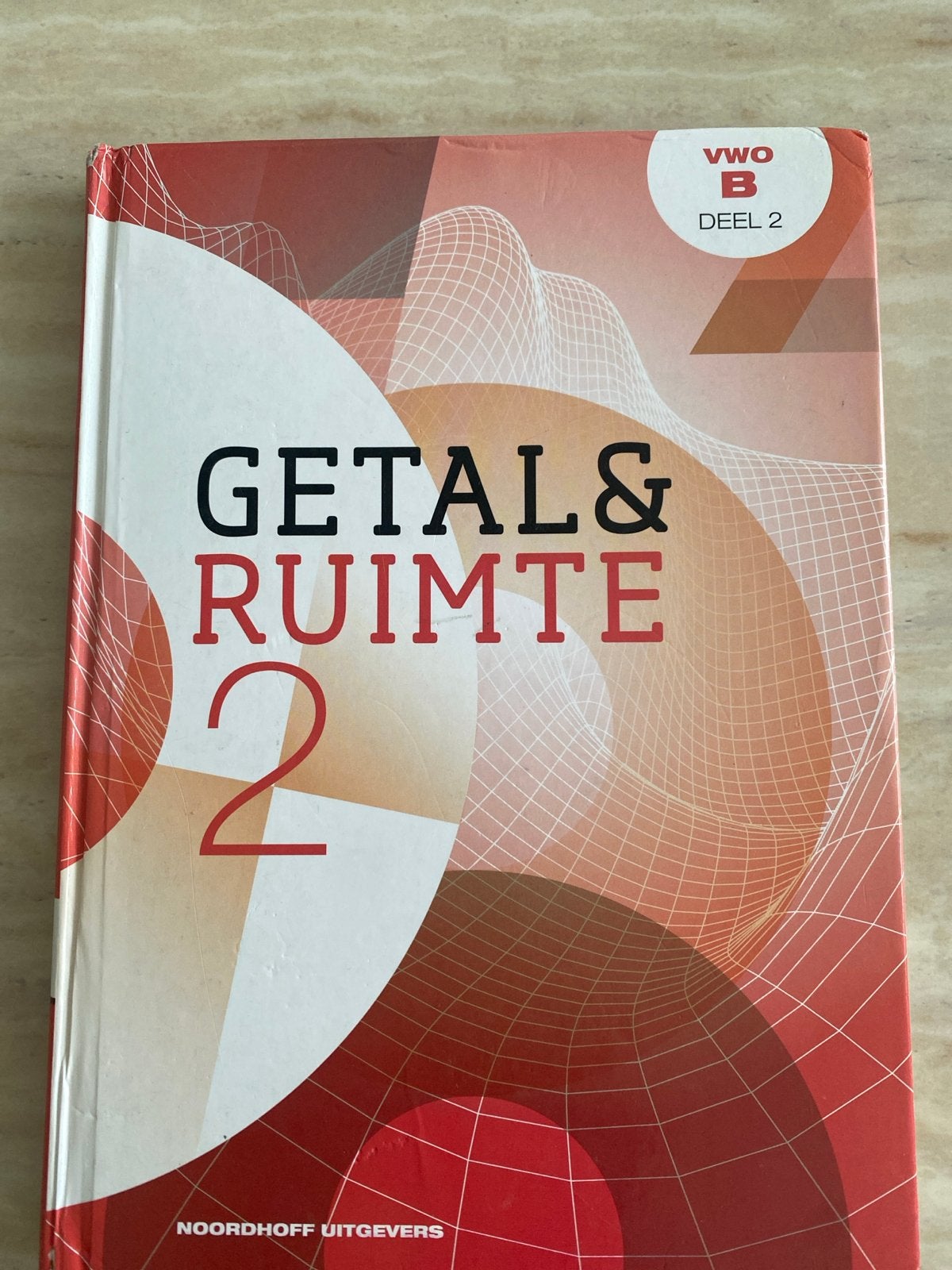Getal & Ruimte VWO B deel 2 - Wiskunde boek, Boeken, Ophalen of Verzenden, Zo goed als nieuw, VWO, Wiskunde B