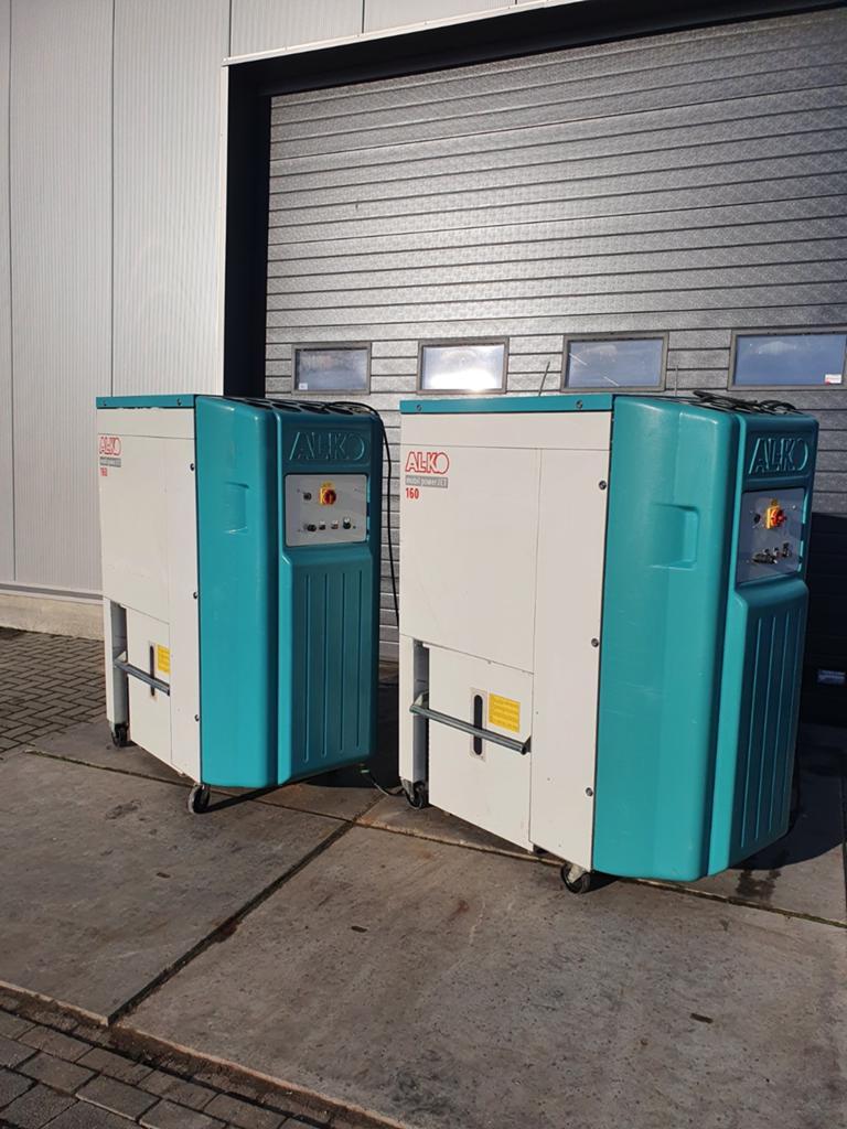 Alko 160 Mobiljet afzuiging ** Mobiele afzuiger onderdruk