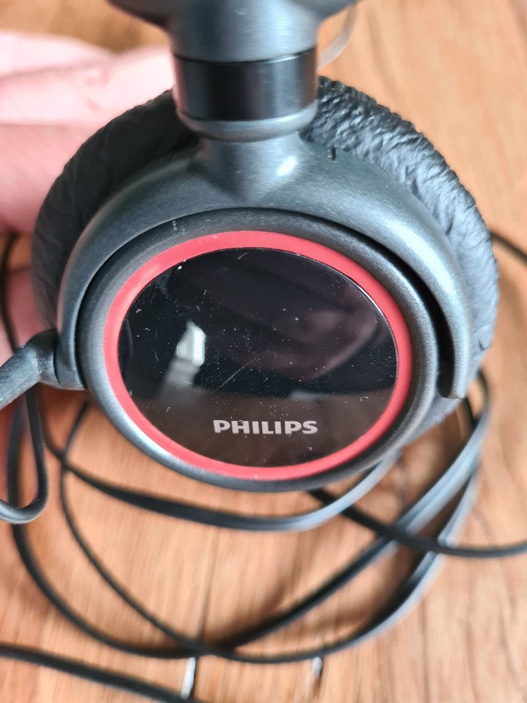Philips koptelefoon - SBC HP4000 - retro, Philips, Ophalen of Verzenden, Over-ear, Zwart
