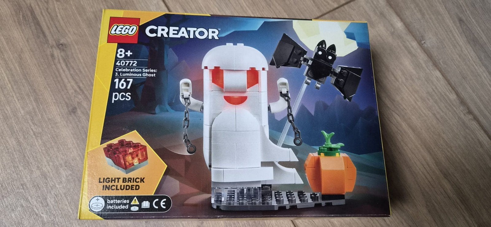 LEGO Creator 40772 Lichtgevende Geest Halloween ongeopend, Ophalen of Verzenden, Nieuw