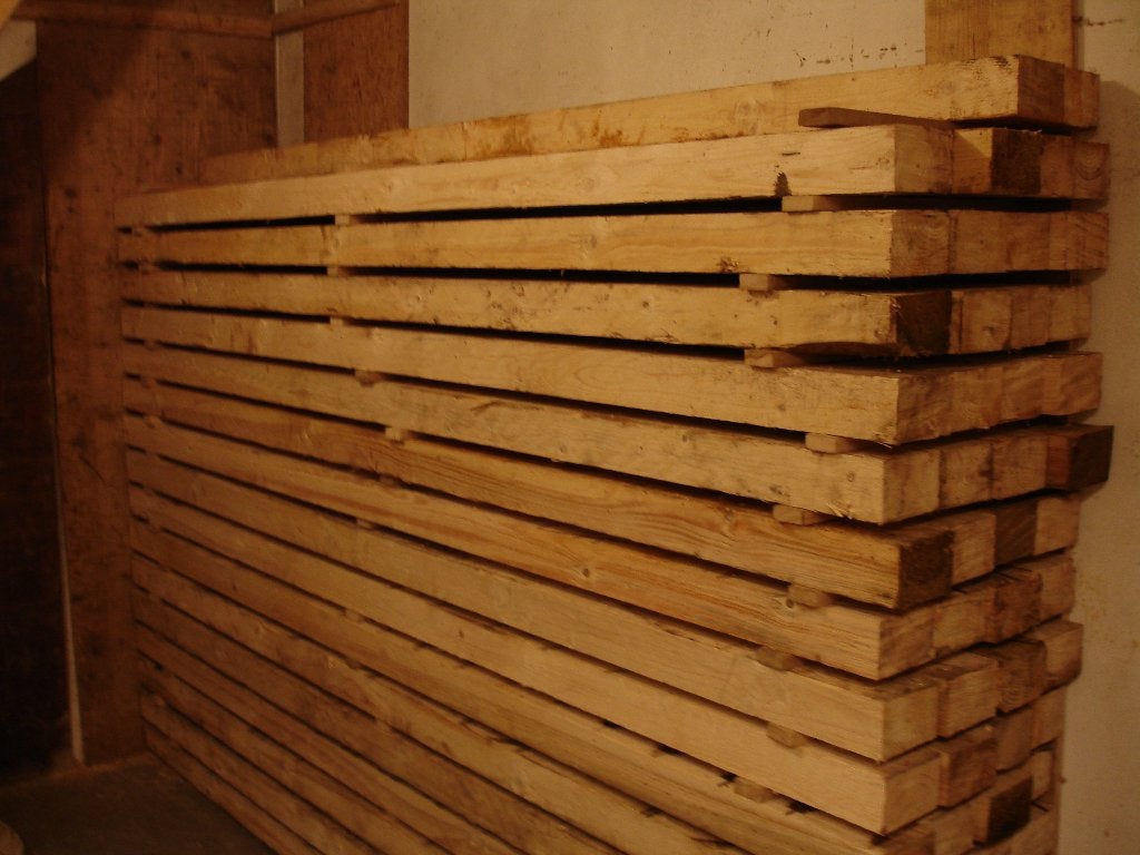 mooie balken zonder spijkergaten 8x4x255cm per stuk € 1.50, Doe-het-zelf en Verbouw, Hout en Planken, Ophalen, Zo goed als nieuw