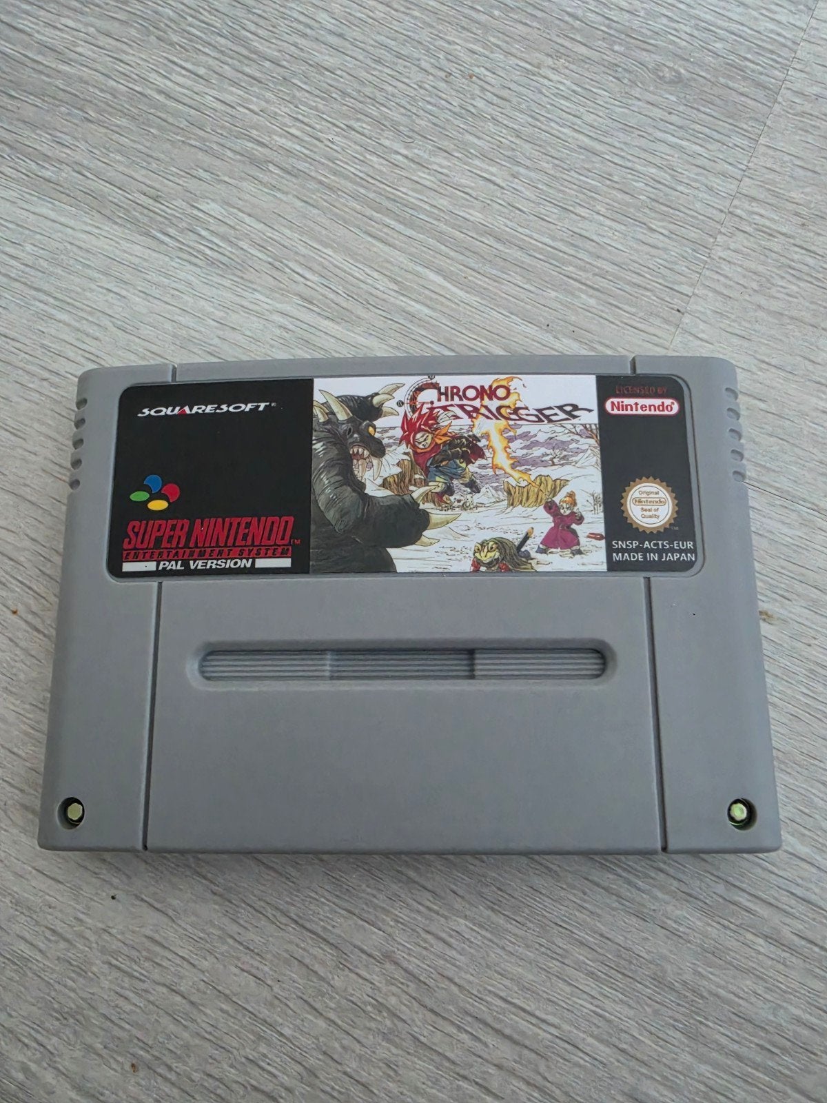 Chrono Trigger SNES, Klassieke RPG, Super Nintendo, Spelcomputers en Games, Games | Nintendo Super NES, Ophalen, Gebruikt, 1 speler