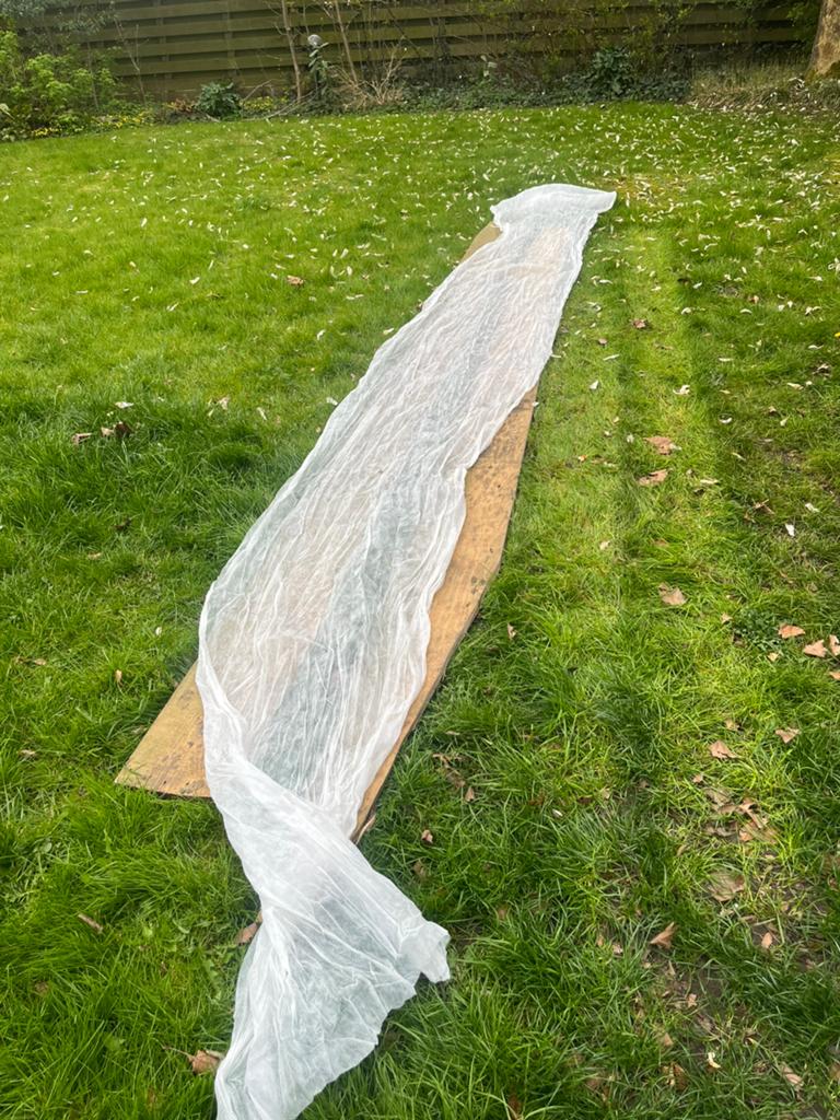 Zak vol vliesdoek plantenhoes vorstdoek schaduwdoek, Ophalen of Verzenden, Nieuw