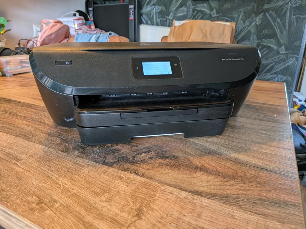HP Envy Photo 6230 All-in-One Printer met nieuwe cartridges, Computers en Software, Printers, Gebruikt, All-in-one, Inkjetprinter