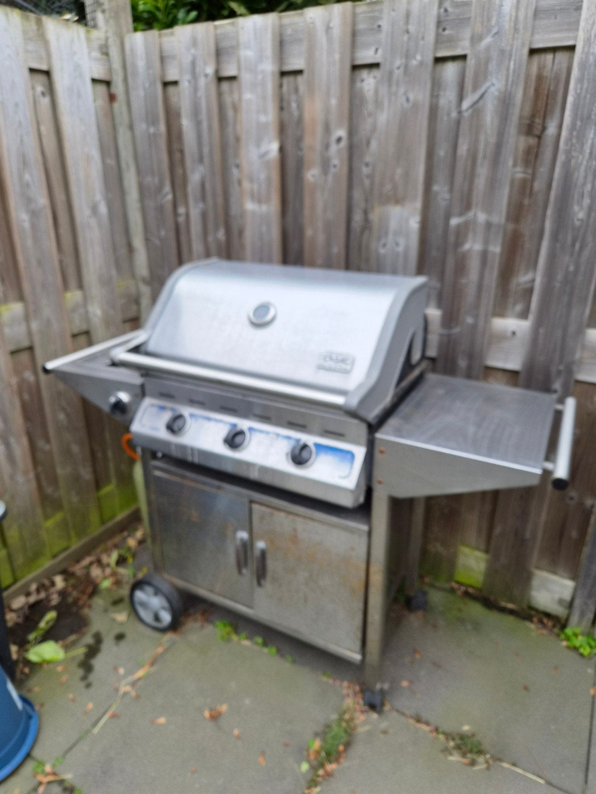 Cadac gasbarbecue met 3 branders en zijtafels., Ophalen, Gebruikt, Cadac