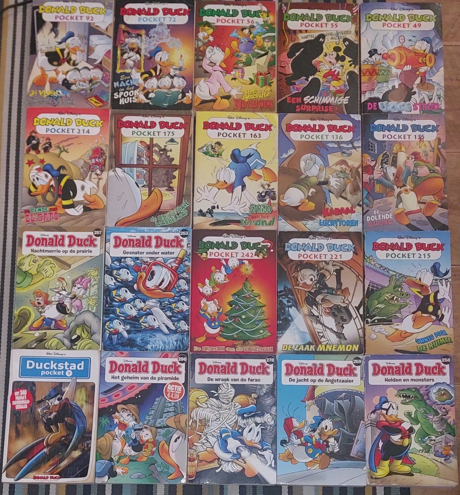 Donald Duck Pockets - Grote collectie (20 stuks), Meerdere stripboeken, Ophalen, Gelezen