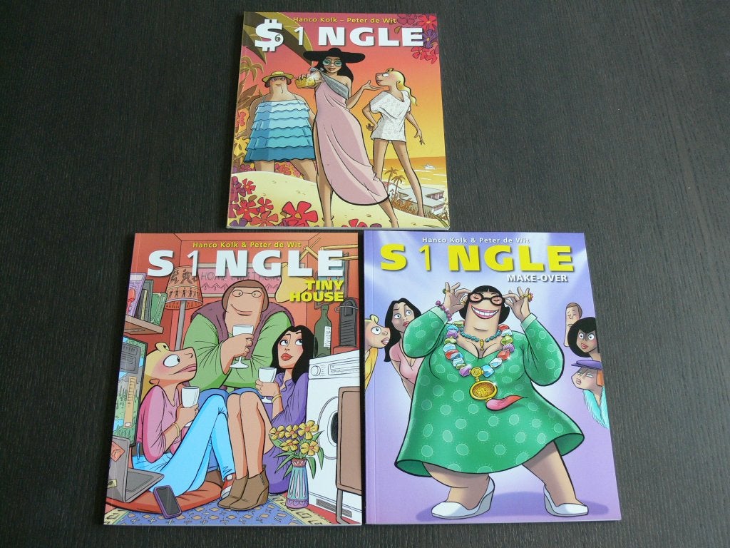 S1ngle - deel 15, 17 en 18, Meerdere stripboeken, Verzenden, Zo goed als nieuw