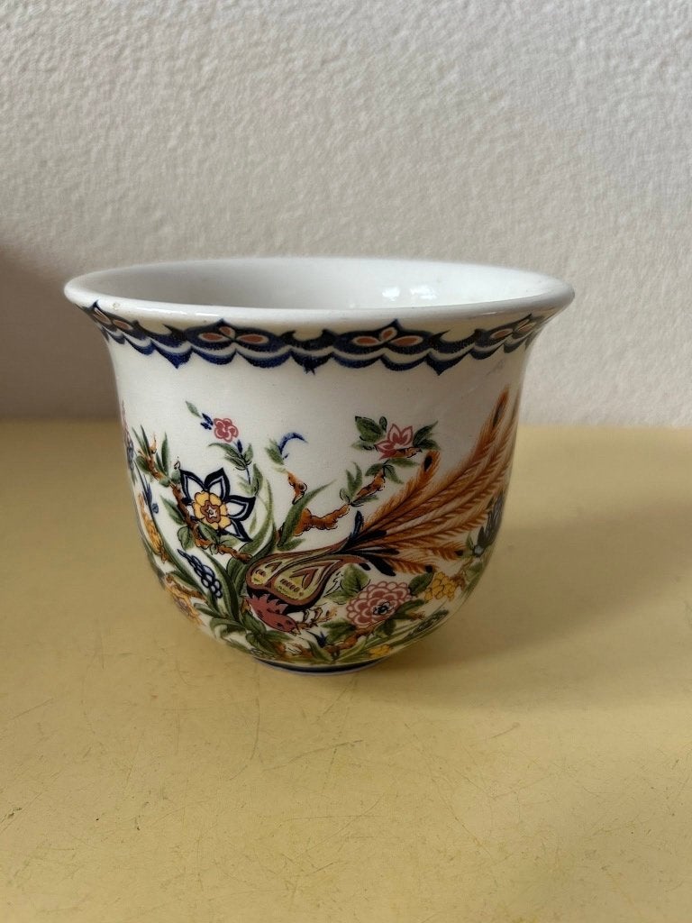 Vintage Italiaanse pot FG Ceramiche met kleine schade, Ophalen of Verzenden