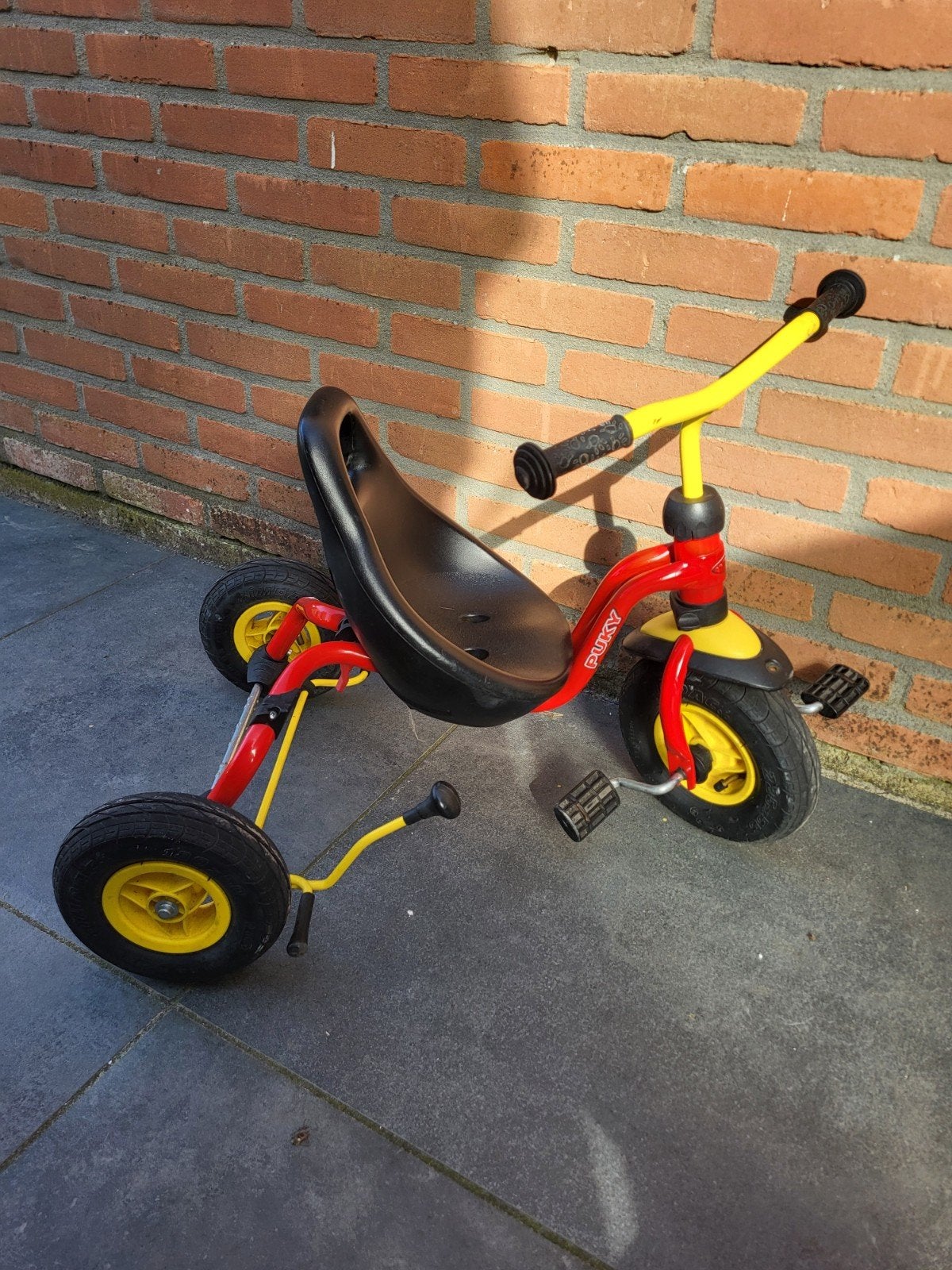 Puky driewieler rood/geel, Ophalen, Gebruikt, Puky