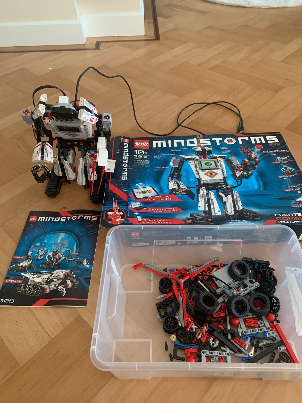 LEGO Mindstorms EV3 Robot - Complete Set, Ophalen of Verzenden, Gebruikt, Overige merken