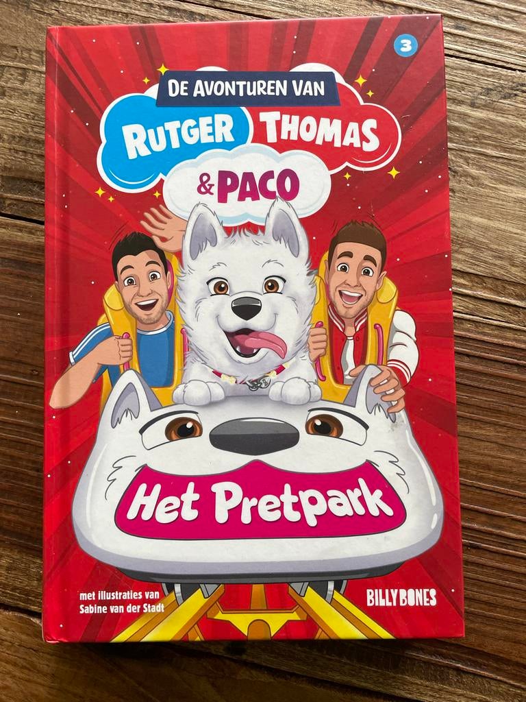 De Avonturen van Rutger, Thomas & Paco: Het Pretpark, Ophalen of Verzenden, Zo goed als nieuw, Fictie algemeen