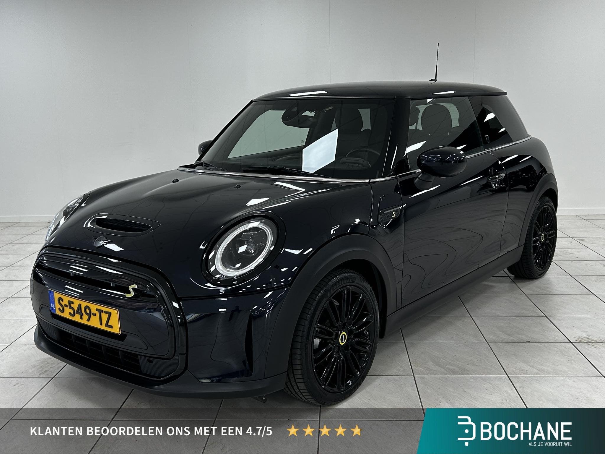MINI Electric Yours 33 kWh LEDER | PARKEERSENSOREN ACHTER |, Auto's, Mini, Mini Electric, 184 pk, Geïmporteerd, Te koop