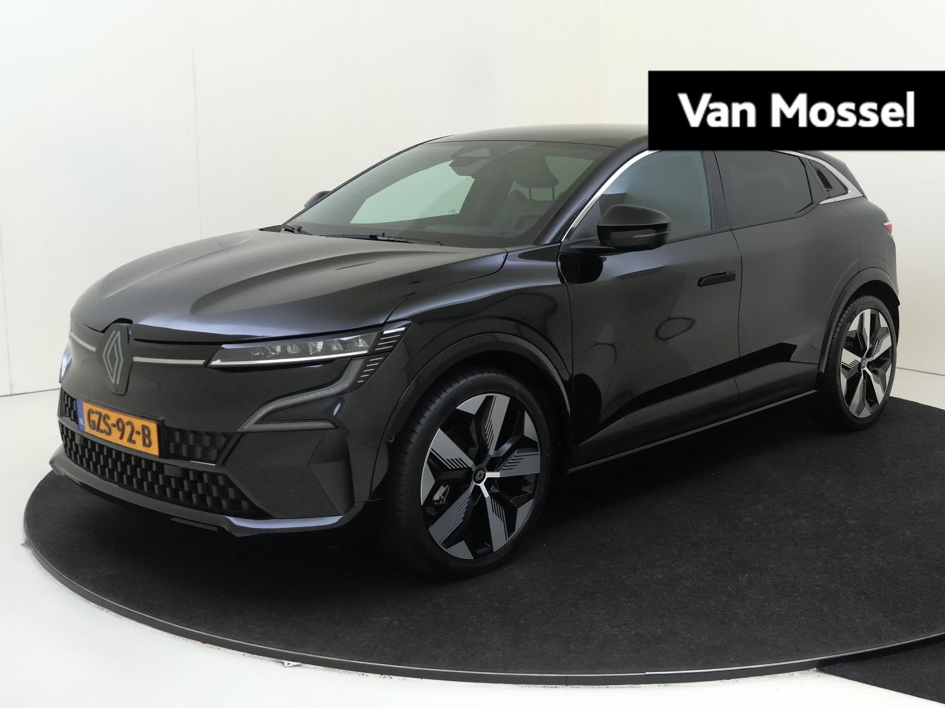 Renault Megane E-Tech comfort range techno 60 kWh | Pack win, Auto's, Renault, Automatische klimaatregeling, Zwart, 462 km, 1619 kg