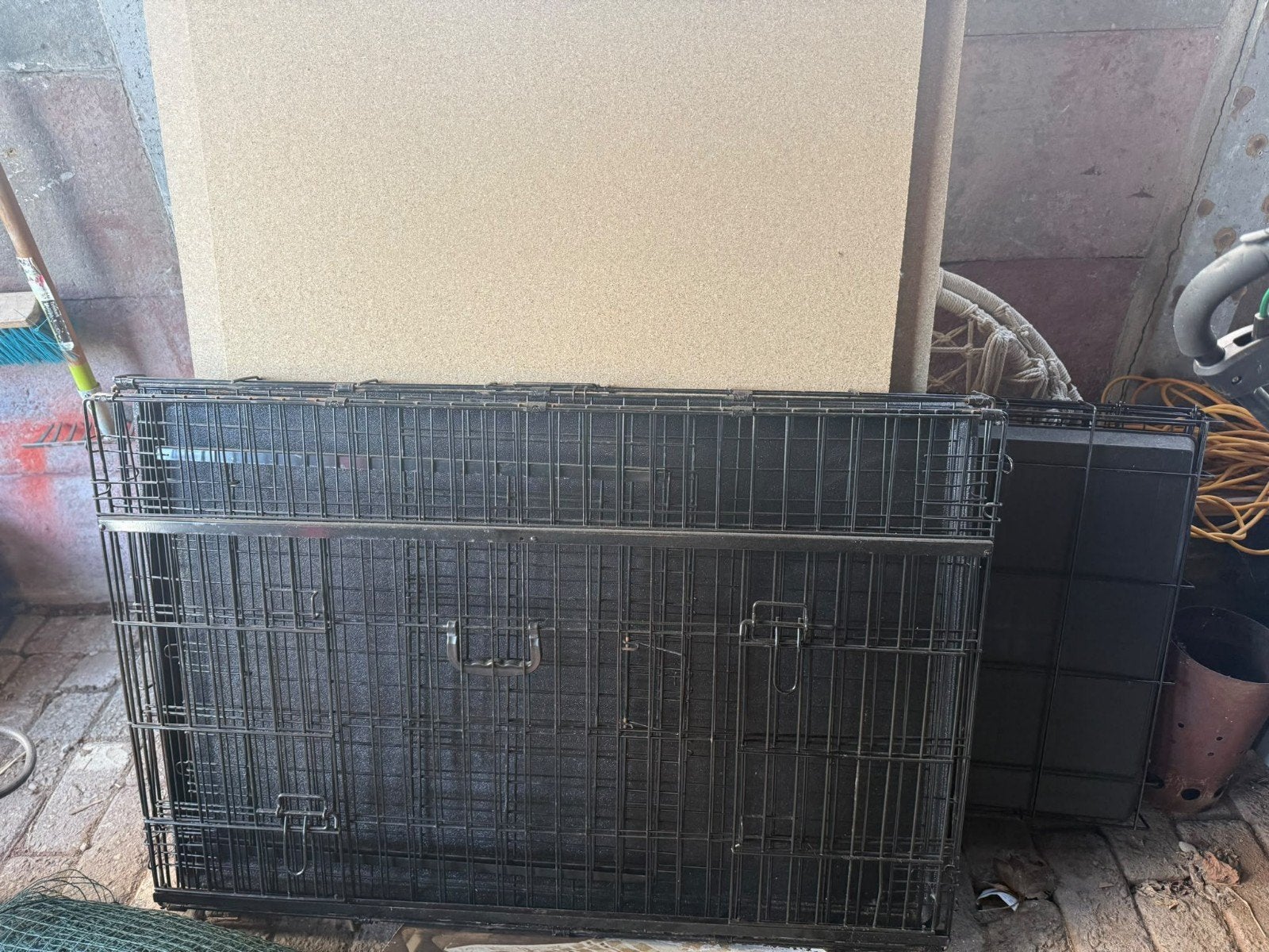 Hondenbench XL, Ophalen, Gebruikt