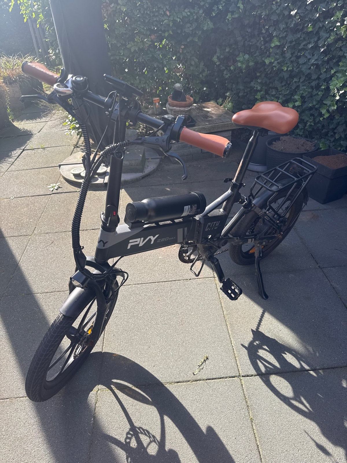 PVY Z20 MAX elektrische vouwfiets, Gebruikt, Minder dan 47 cm, 50 km per accu of meer, Ophalen
