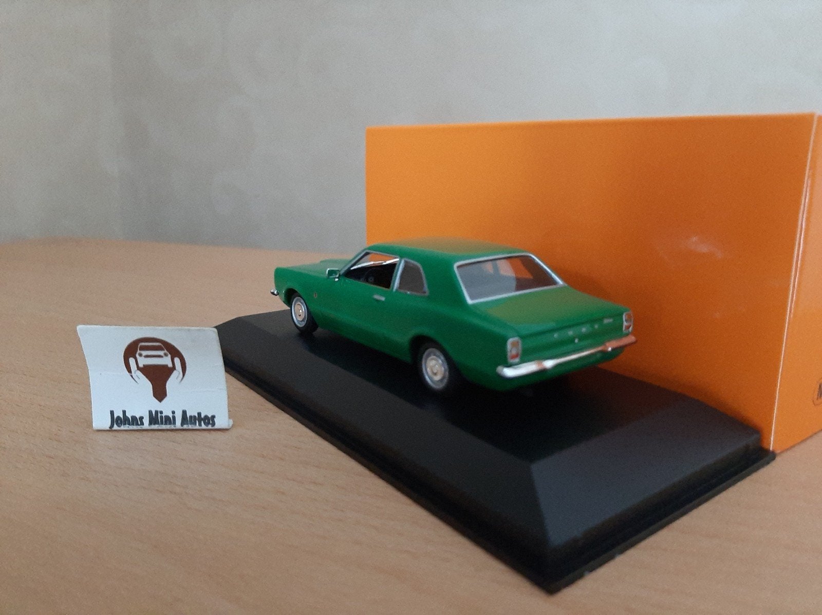 Ford Taunus TC1 1970 Groen van Maxichamps 1:43, Overige merken, Auto, Nieuw, Ophalen of Verzenden