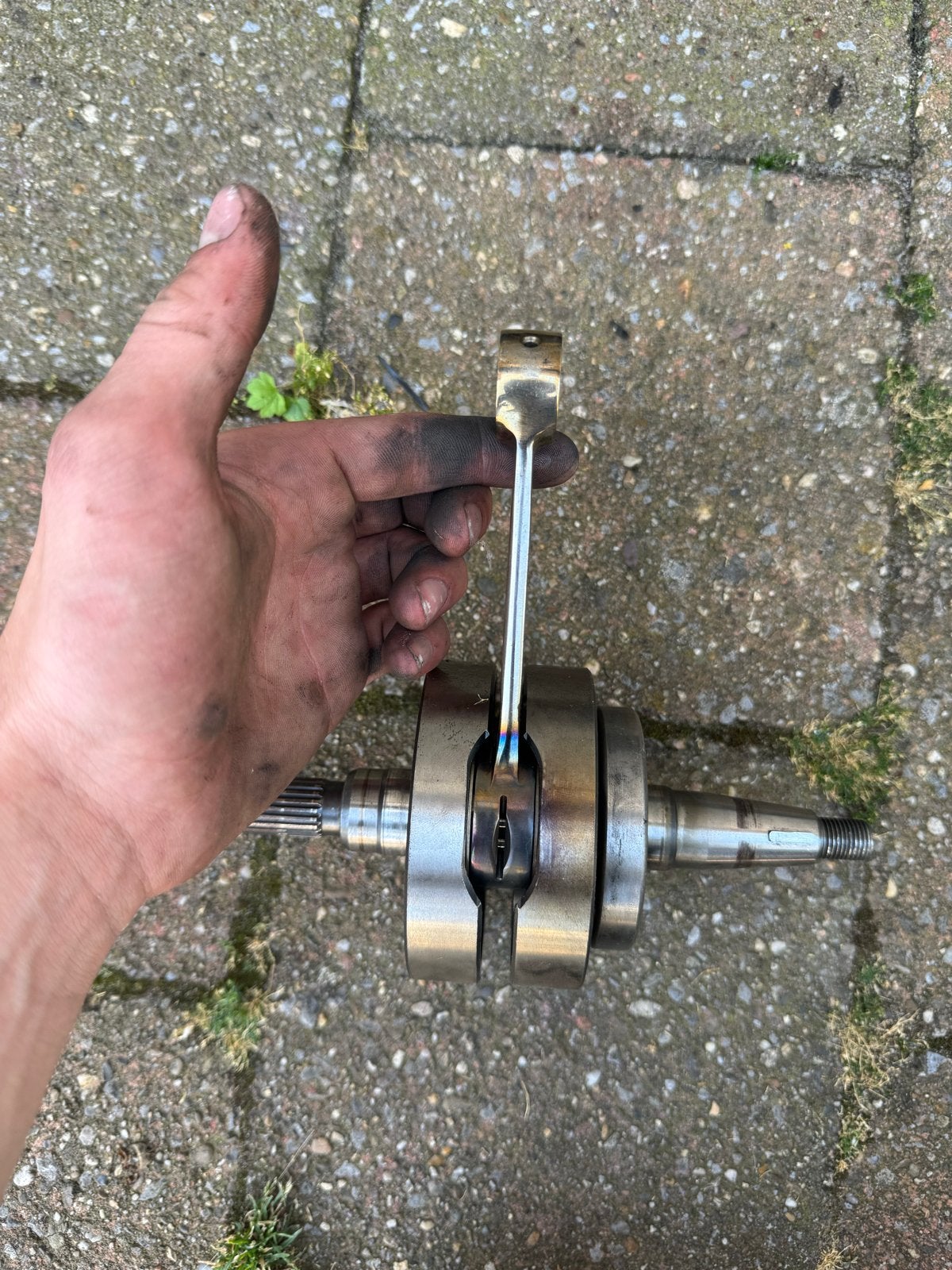 BGM Krukas 55 slag 125cc-180cc met lichte drijfstang speling, Ophalen of Verzenden, Gebruikt