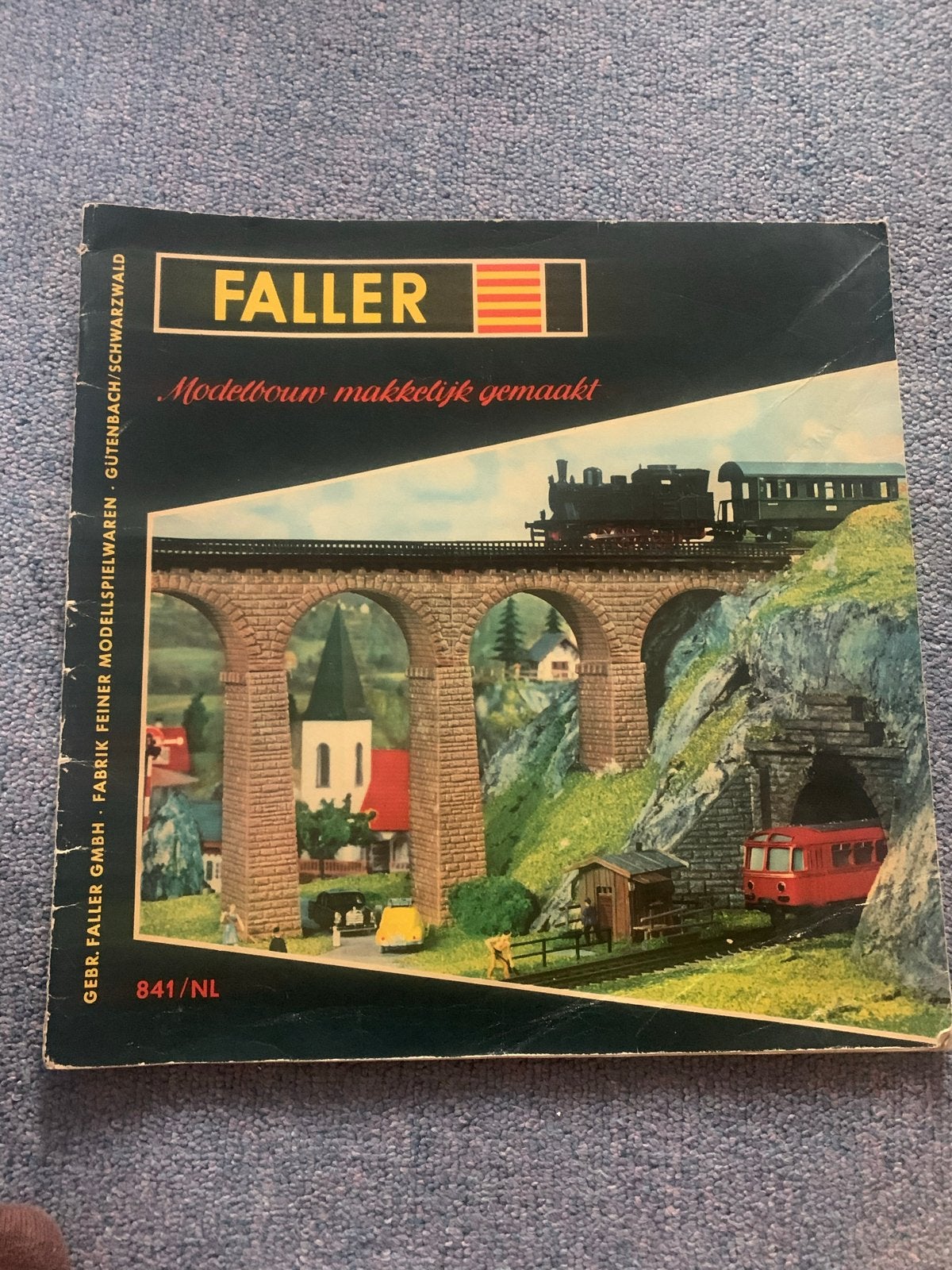 Faller Modelbouw Catalogus 841/NL - Modelbouw Makkelijk Gema, Ophalen of Verzenden, Gebruikt, Boek, Tijdschrift of Catalogus