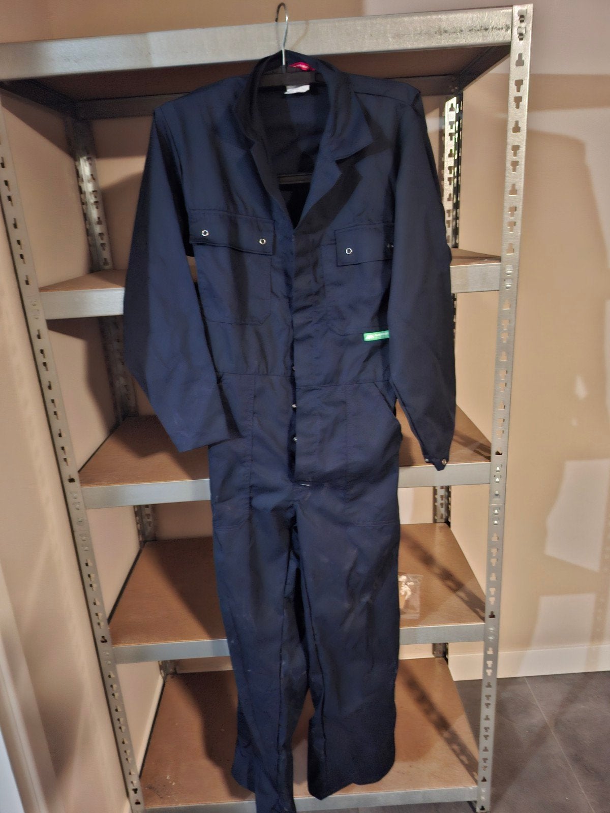 Blauwe overall maat 48-50 " NIEUW", Tuin en Terras, Werkkleding, Ophalen of Verzenden, Nieuw, Overall