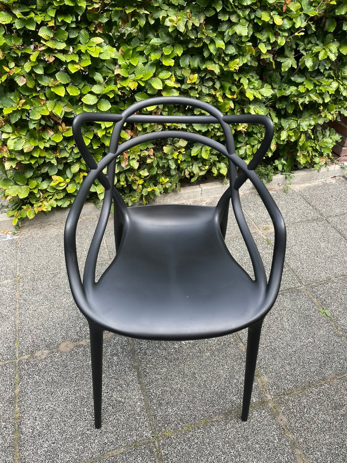Zwarte Kartell Masters stoelen. Set van 2., Huis en Inrichting, Ophalen, Zo goed als nieuw, Zwart, Twee