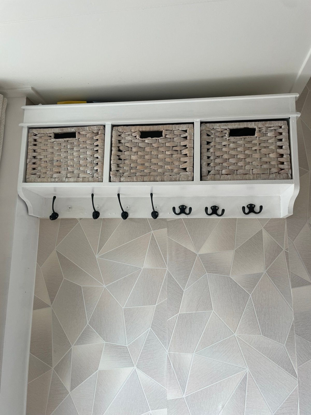Kapstok met bijbehorend bankje, Huis en Inrichting, Woonaccessoires | Kapstokken, Gebruikt, Minder dan 100 cm, Hout, Ophalen