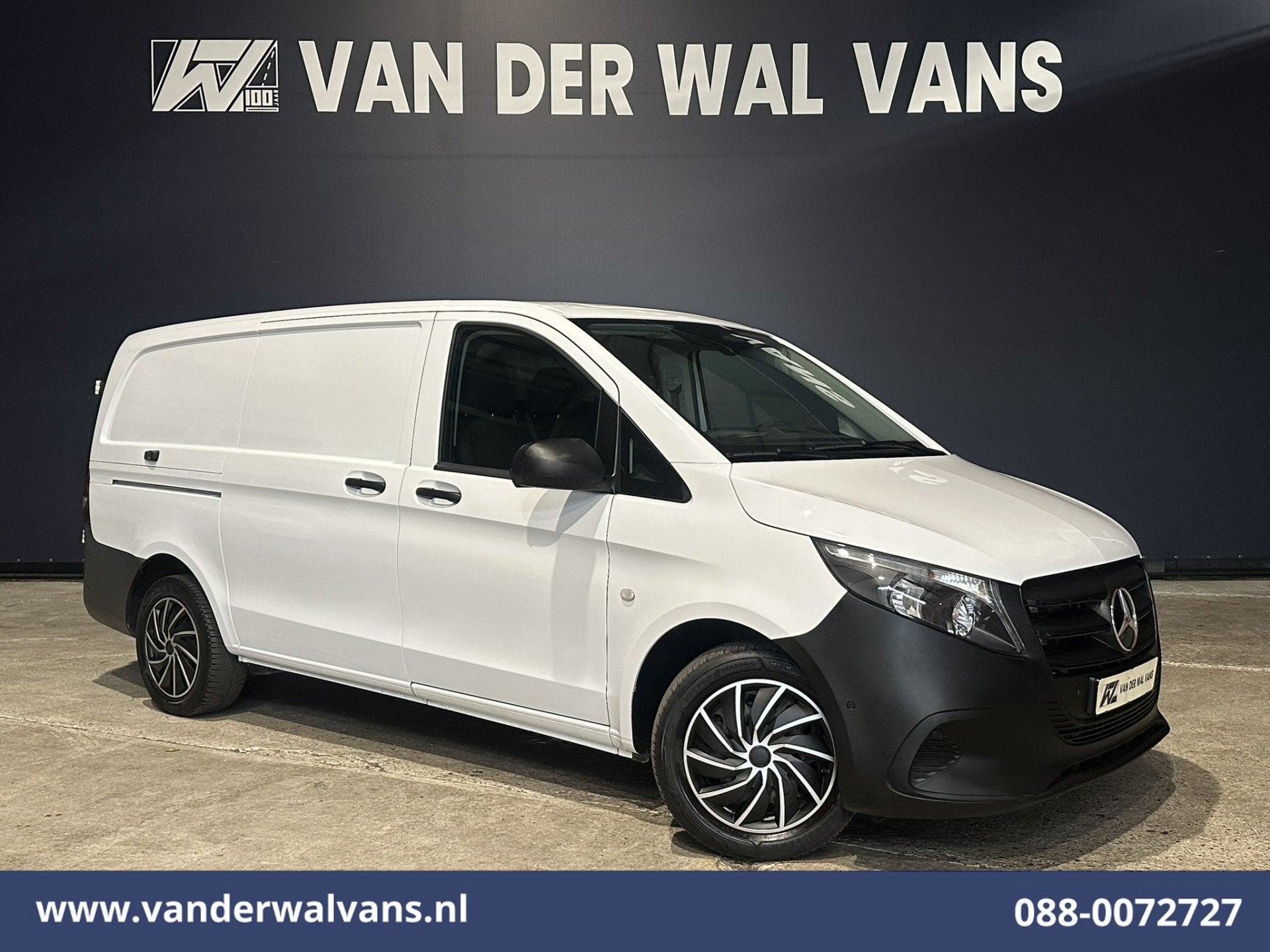 Mercedes-Benz Vito 116 CDI 164pk L2H1 2025 Model Euro6 Airco, Auto's, Dealer onderhouden, Gebruikt, 4 cilinders, Navigatiesysteem