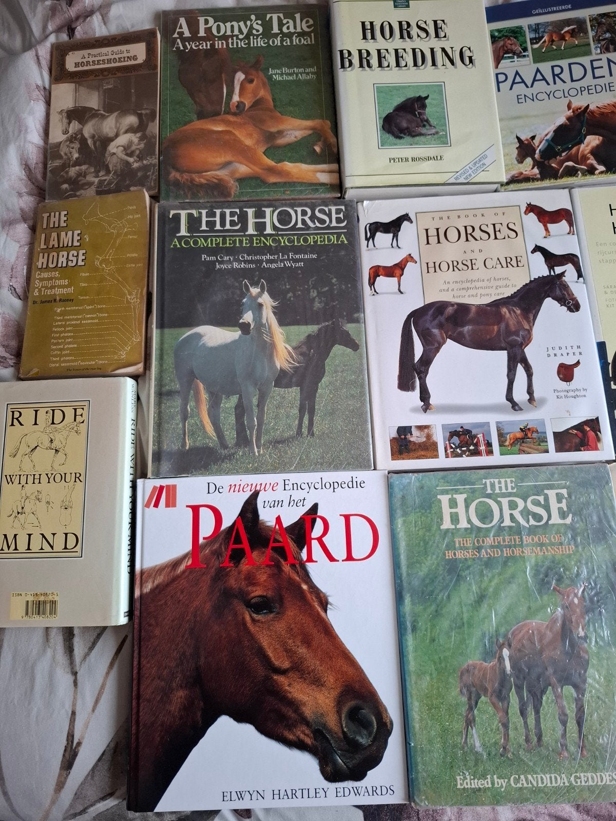 Veel paardenboeken: Fokken, Gezondheid, Dressuur & Rensport, Ophalen, Gelezen, Overige onderwerpen