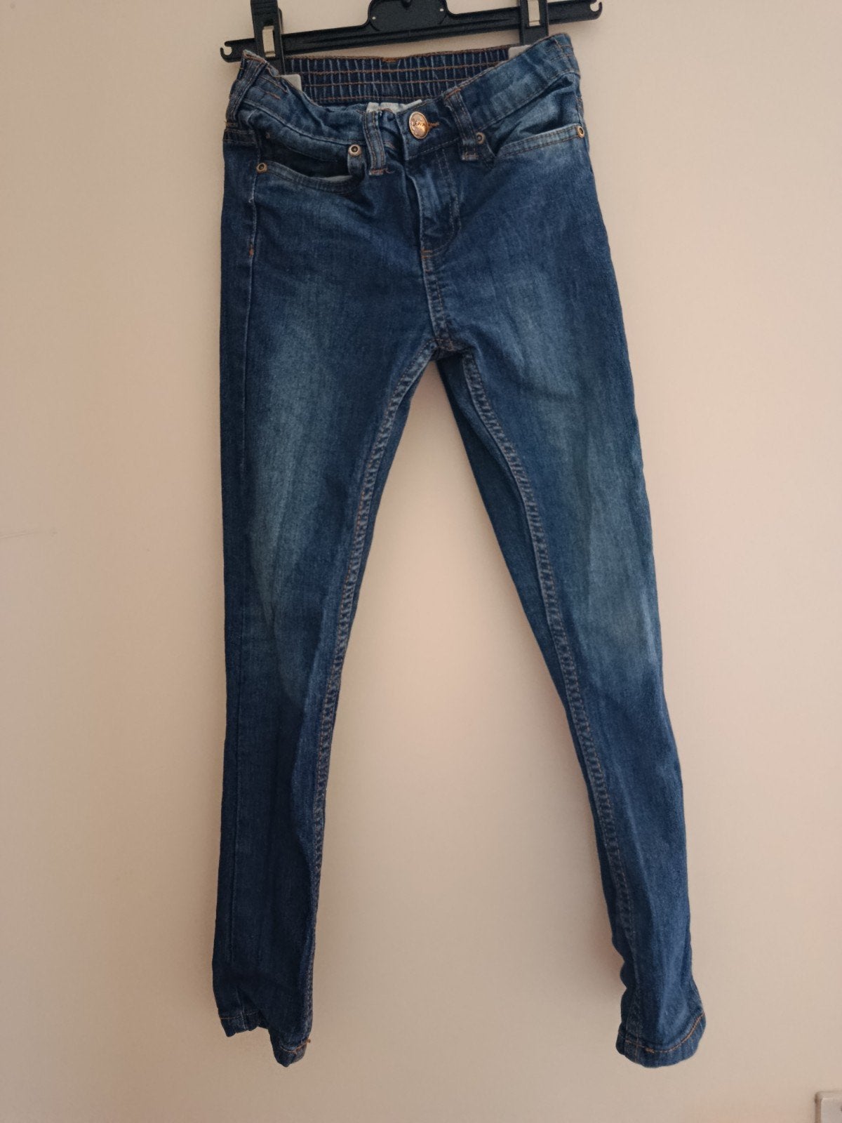 Skinny jeans meisje maat 122 met verstelbare taille, Broek, Gebruikt, MADE TO BE COOL, Meisje